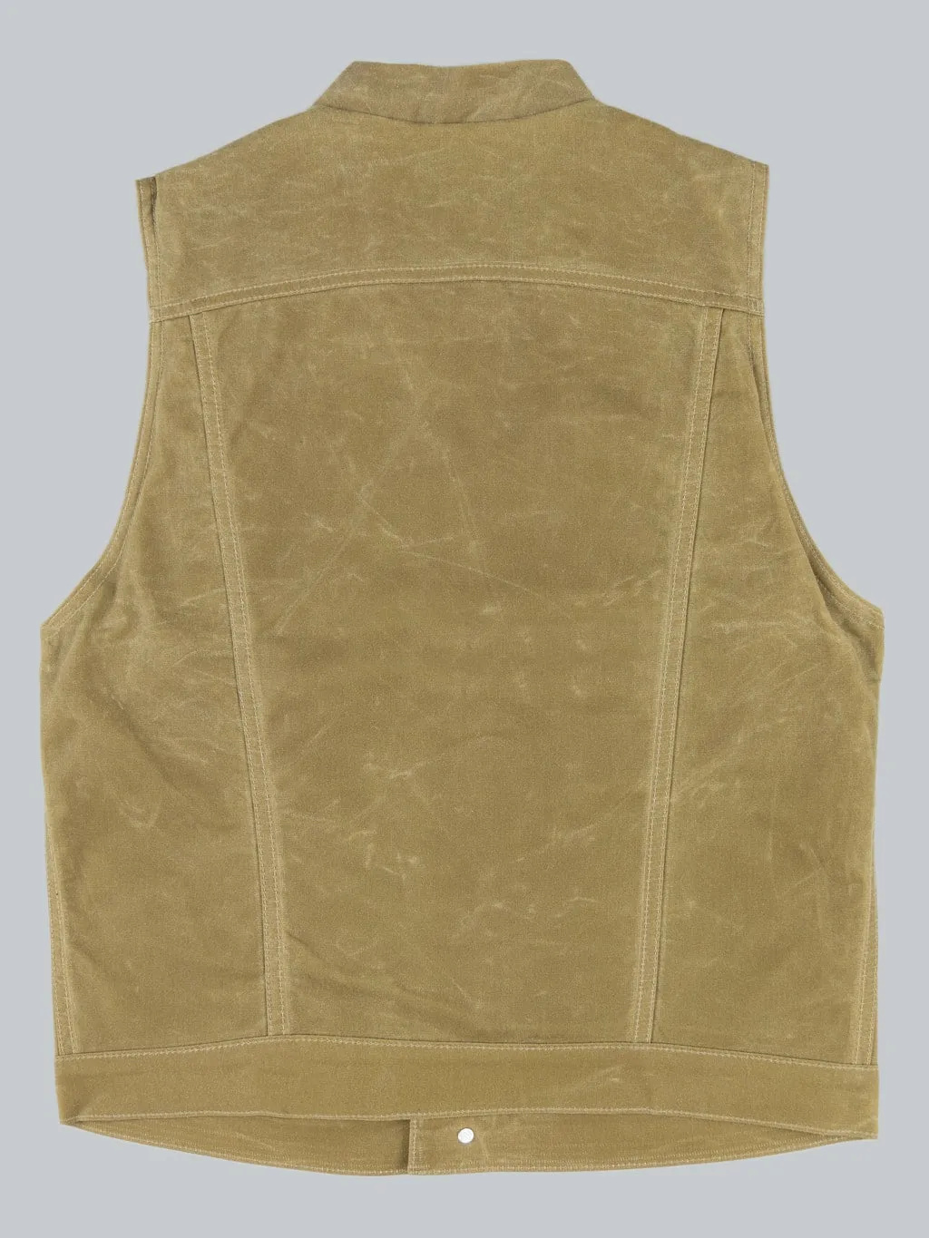 Rogue Territory Waxed Canvas Supply Vest Tan