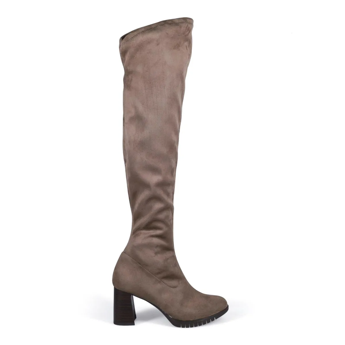      RON WHITE Fabia Suede Over-the-Knee Fashion Boot     