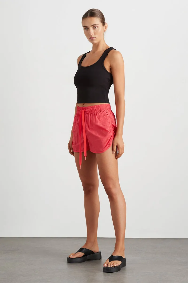 Ruched Running Short 602 -          