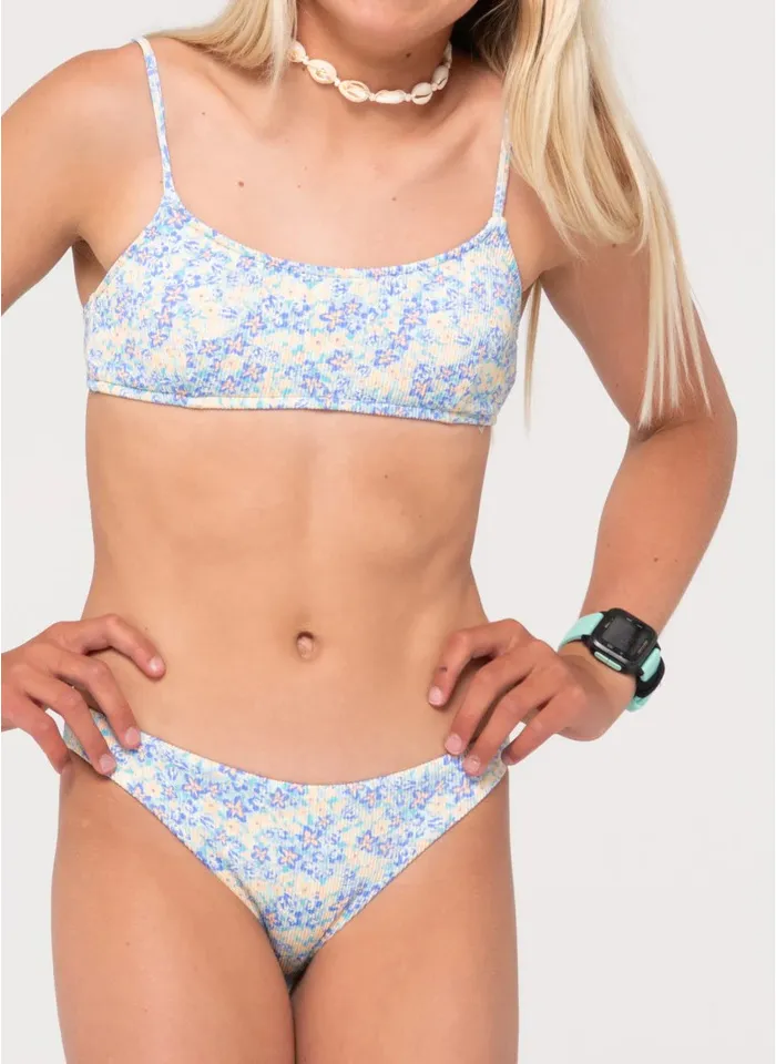 Rusty Havana Girls Bikini Set - Glacial Blue