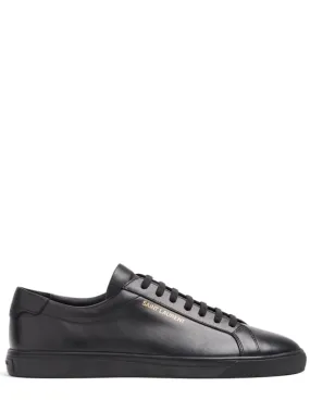 Saint Laurent   Andy leather low-top sneakers 