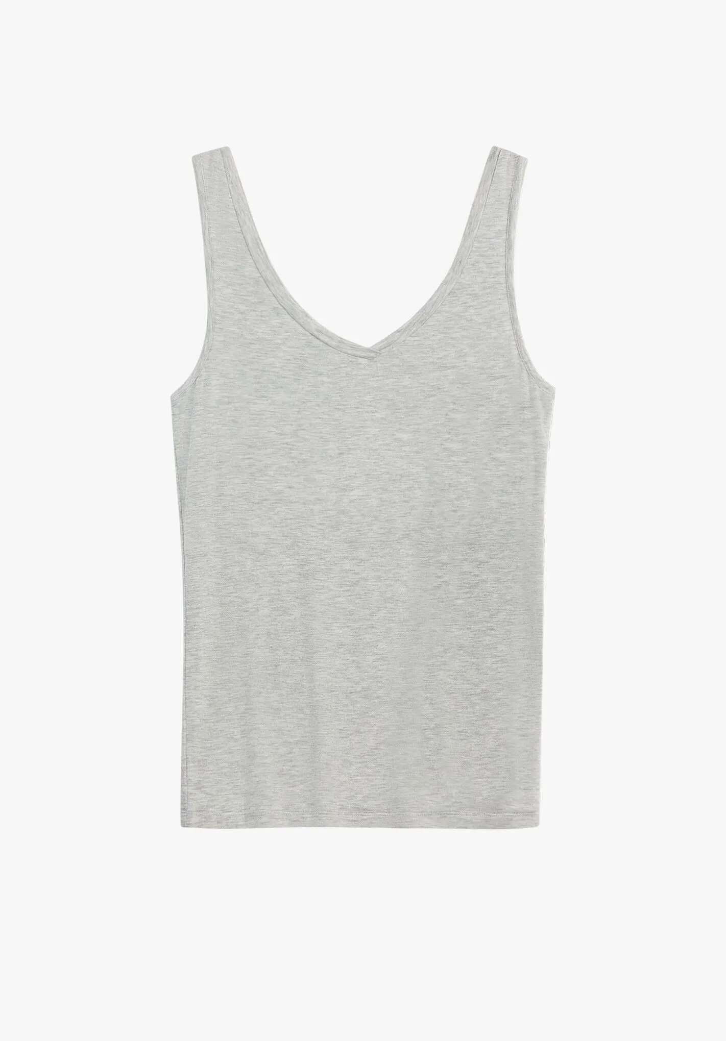 Sally V-Neck Jersey Vest Top