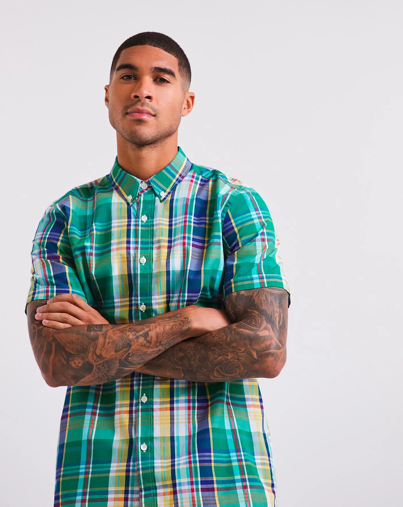 Short Sleeve Check Shirt