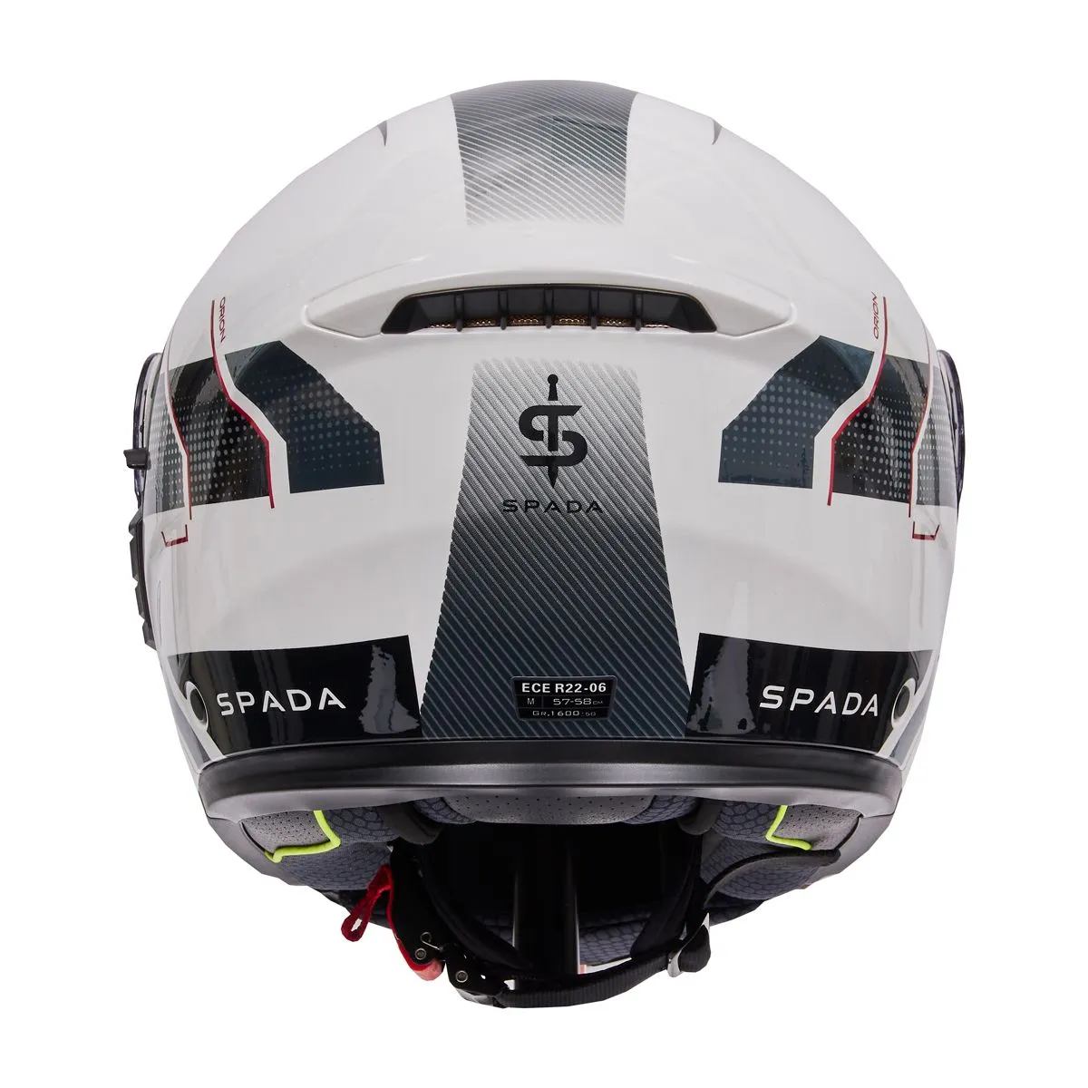 Spada Orion 2 Element Helmet - White/Grey/Red