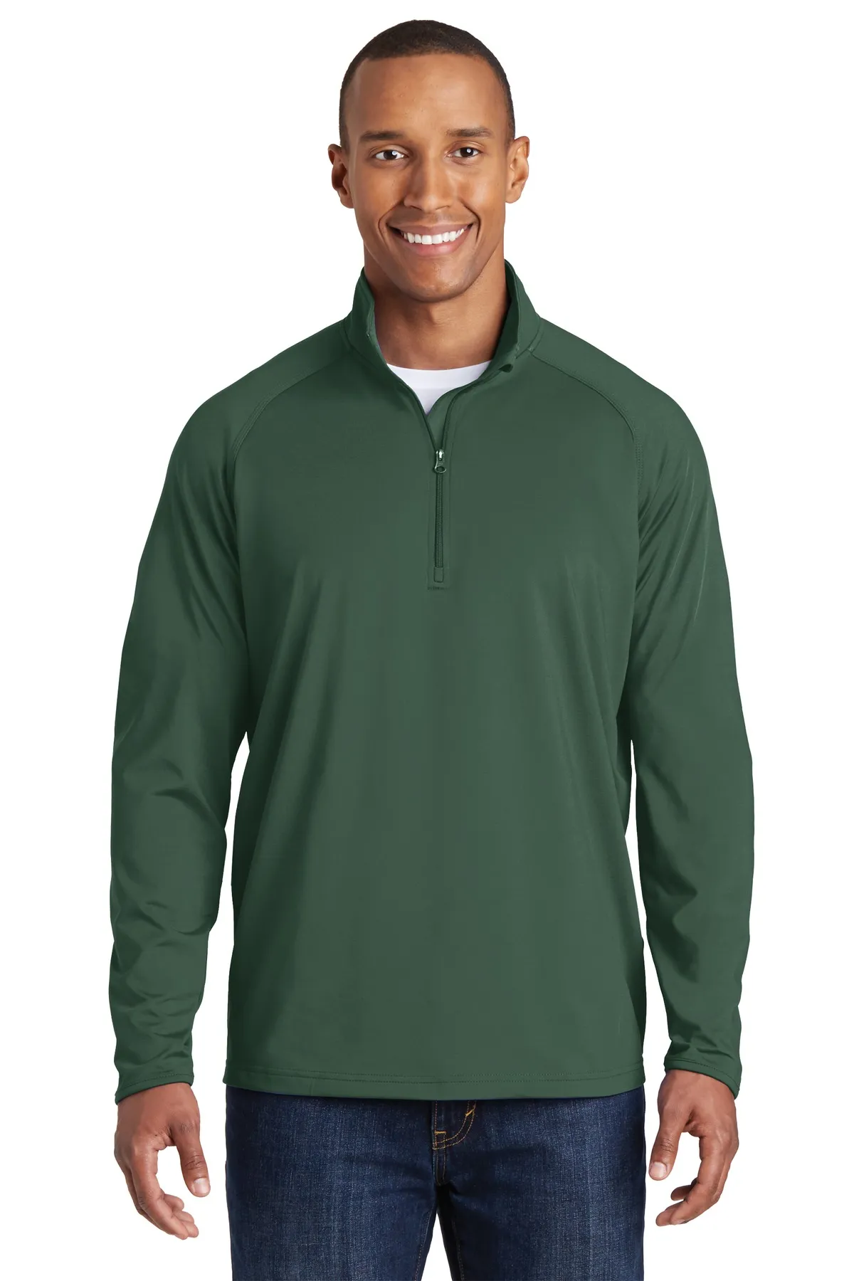 Sport Tek Sport Wick Stretch 12 Zip Pullover ST850 SKU: ST850