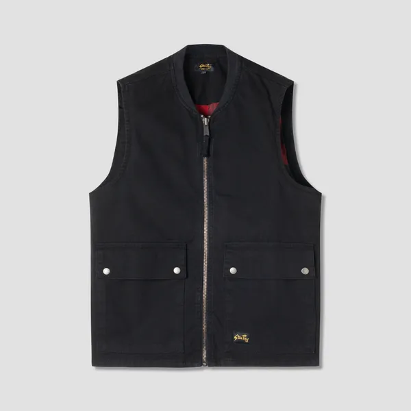 Stan Ray Works Vest - Black Duck