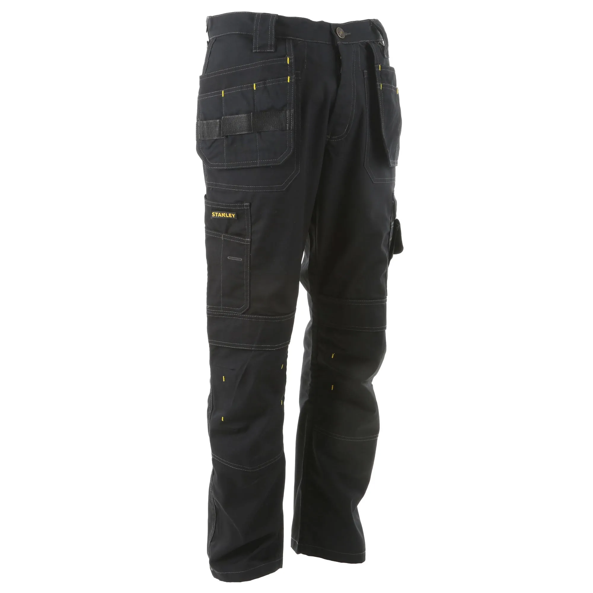 Stanley Forge Holster Pocket Work Trousers Black 32w 31L