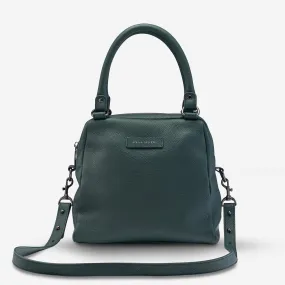 Status Anxiety WOMENS LAST MOUNTAINS LEATHER BAG GREEN