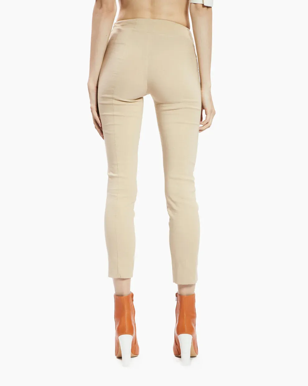 Stretch Legging Trousers - Beige