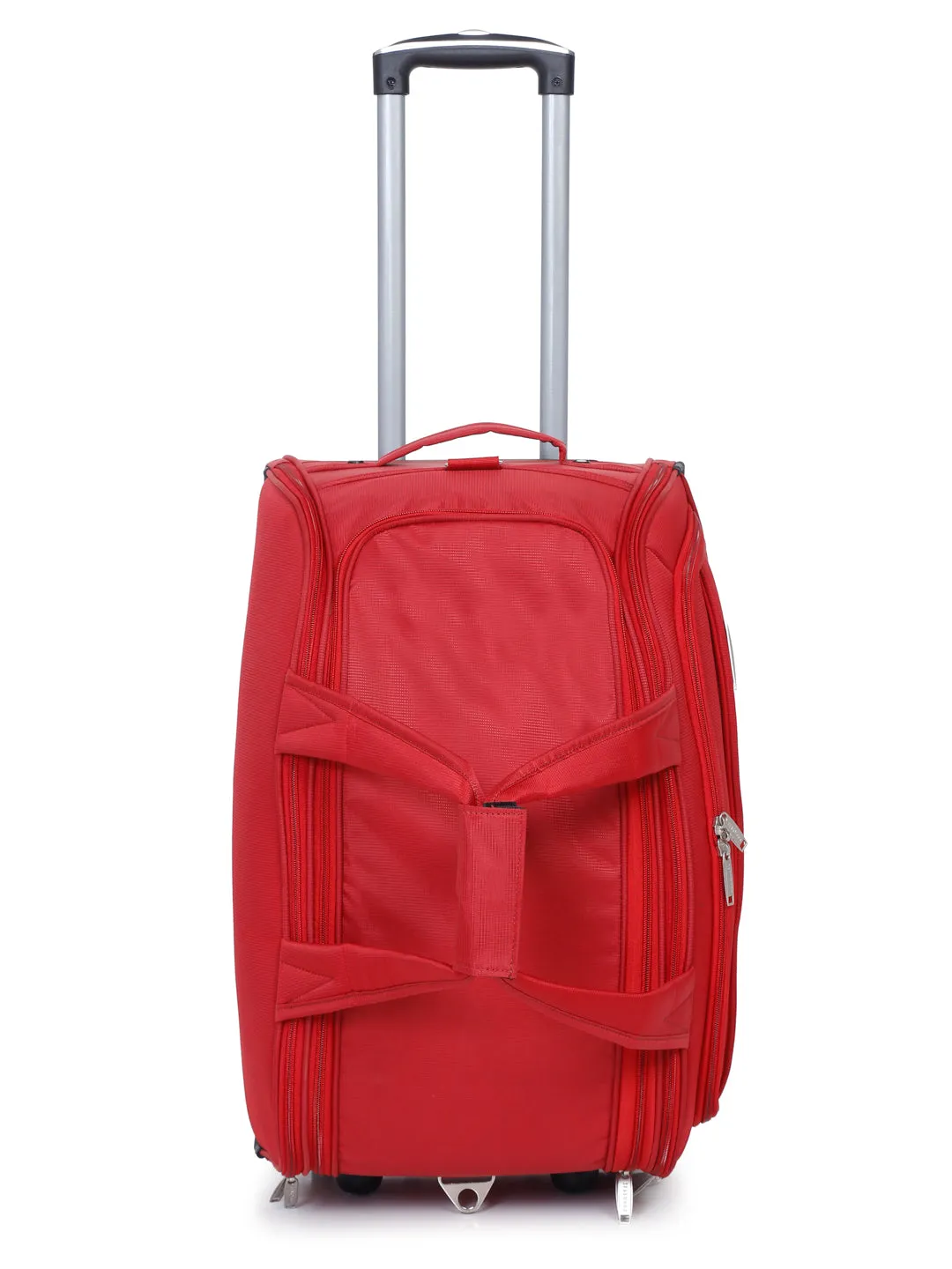 Teakwood Small Trolley Bag - Red