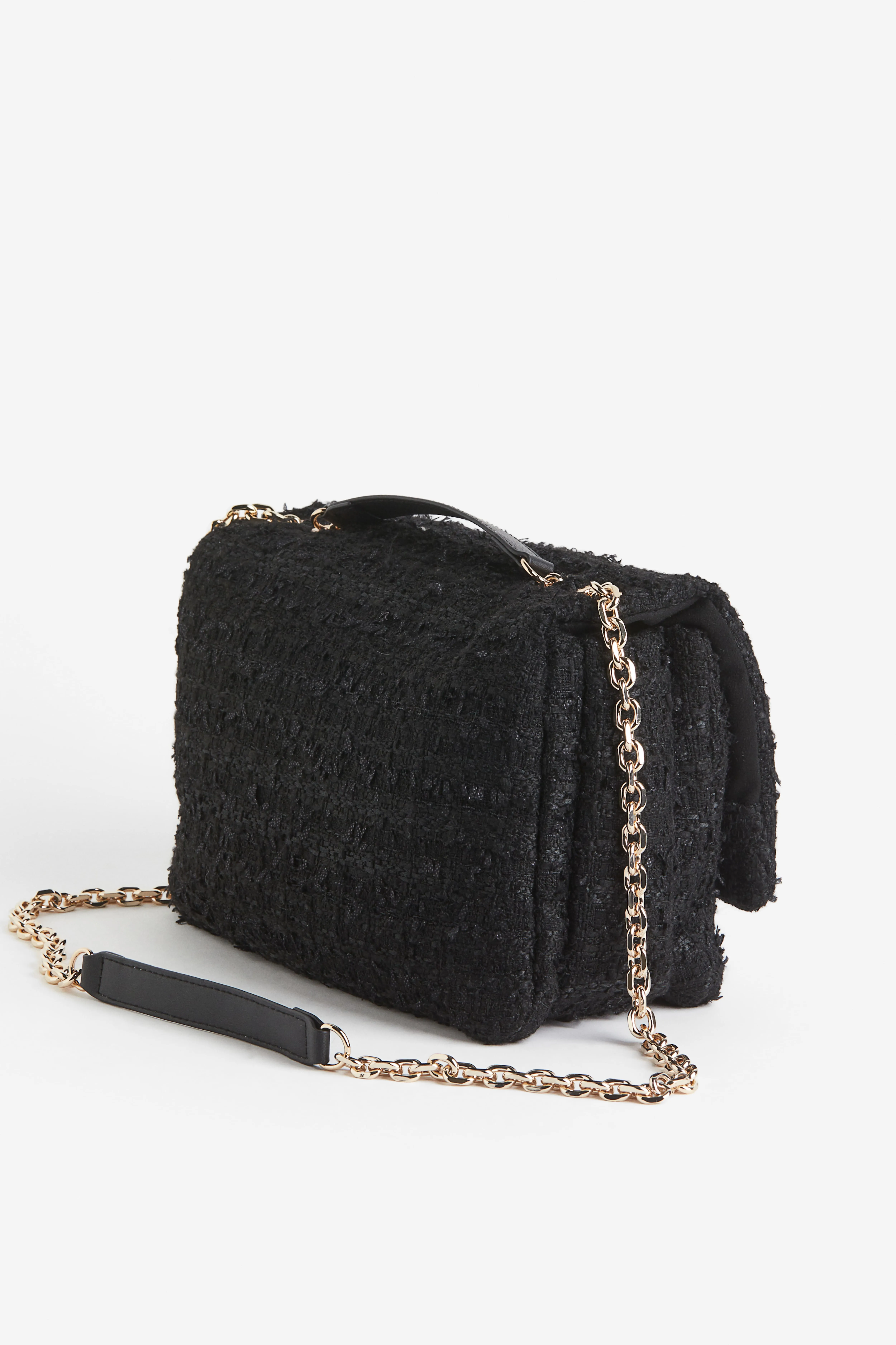 Textured shoulder bag - Black - Ladies | H&M GB