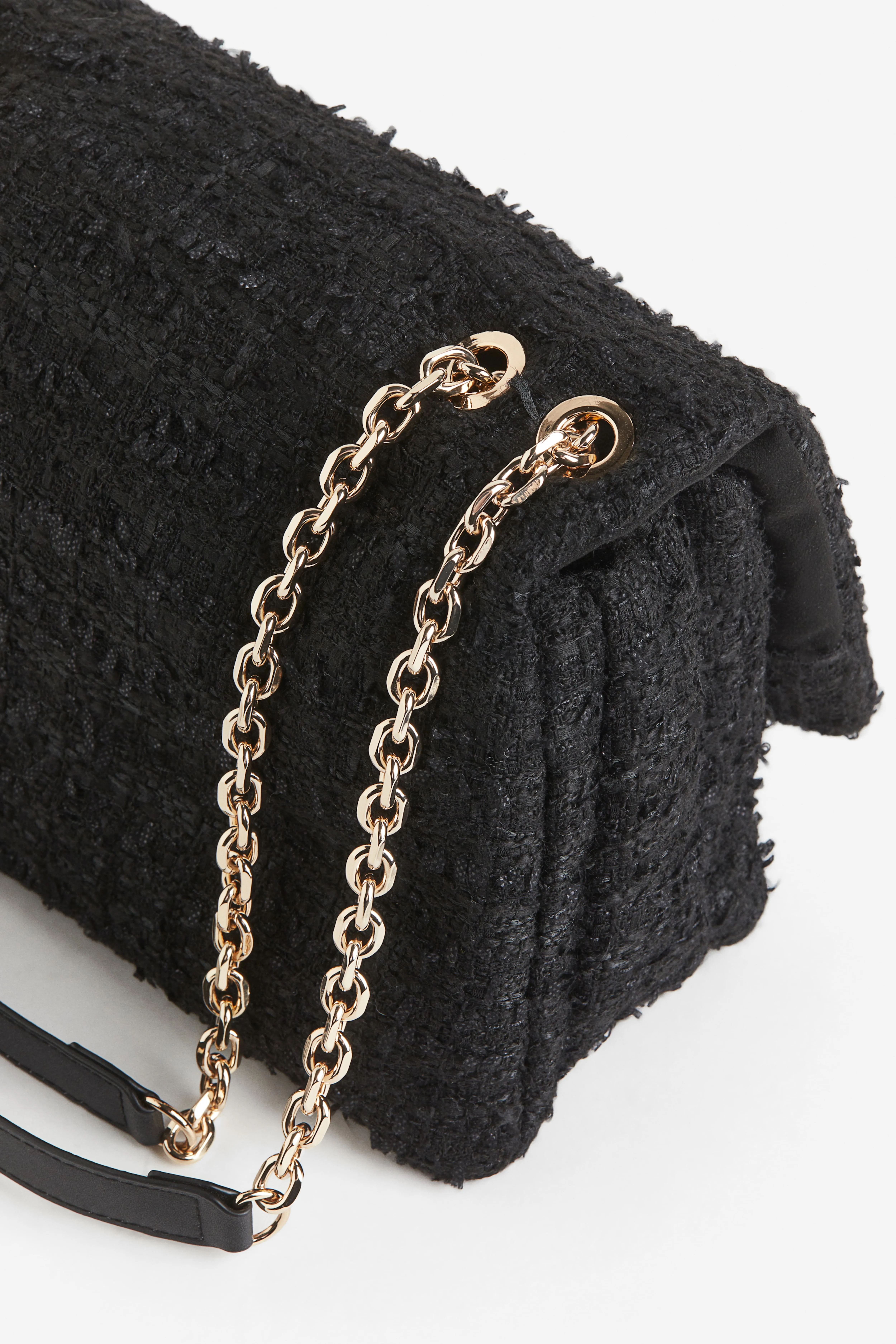 Textured shoulder bag - Black - Ladies | H&M GB