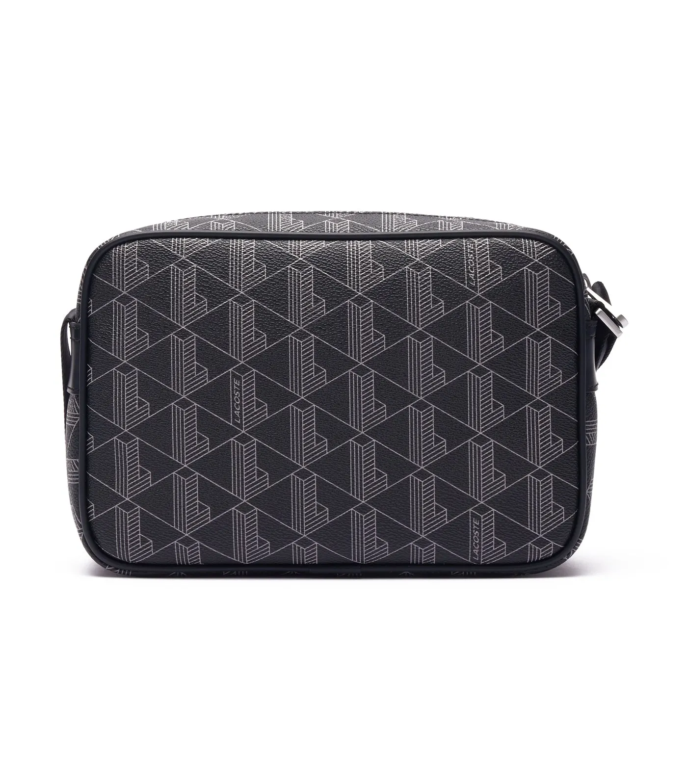 The Blend Grained Texture Shoulder Bag Monogram Noir Gris