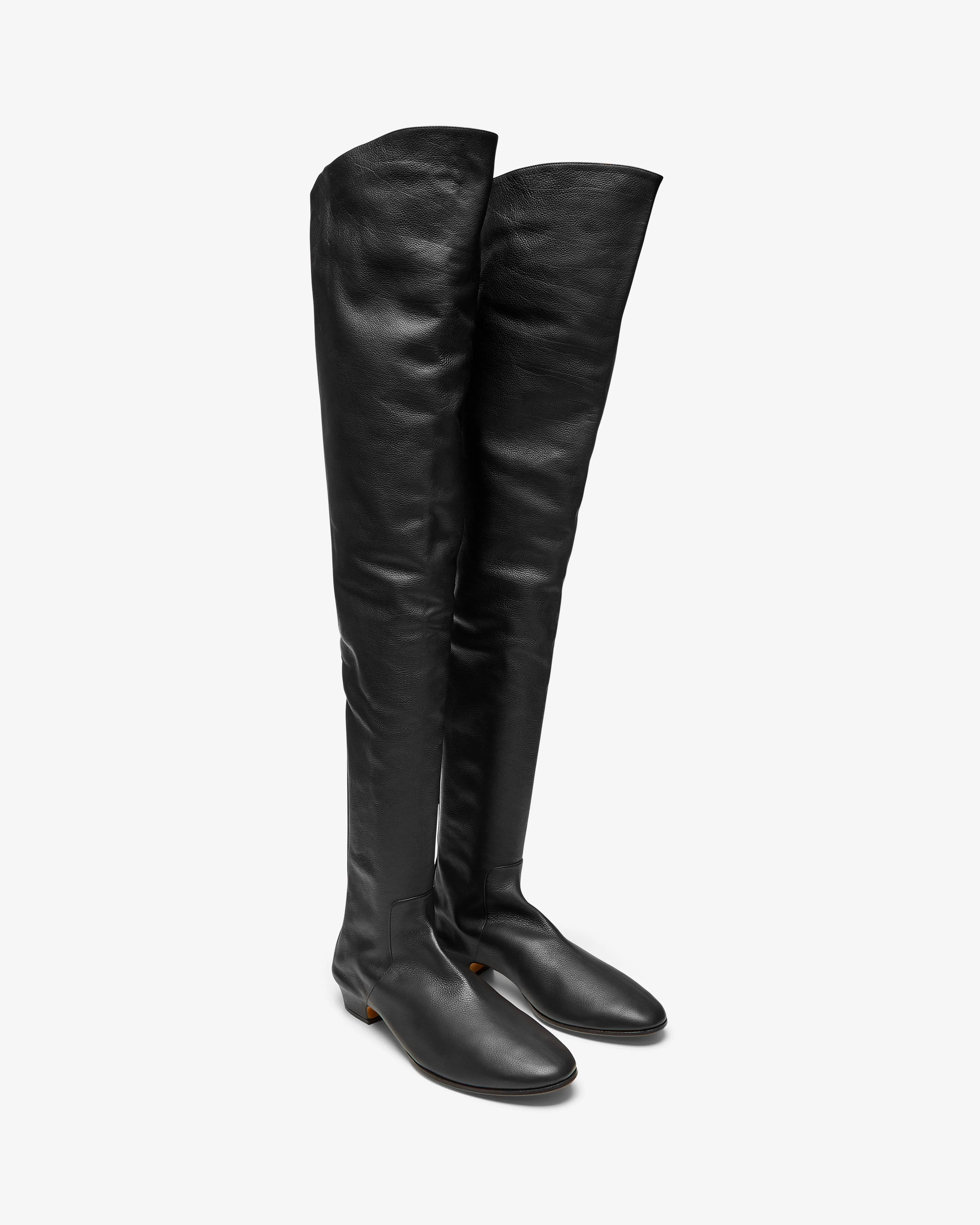 The Row - Women's Awar Knee Boot - (Black)