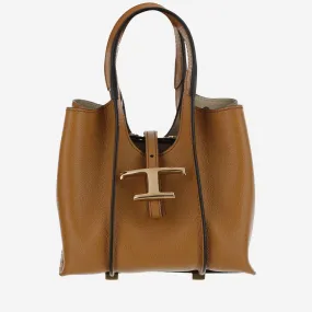 Tod's    Tod's Timeless Leather Mini T Bag