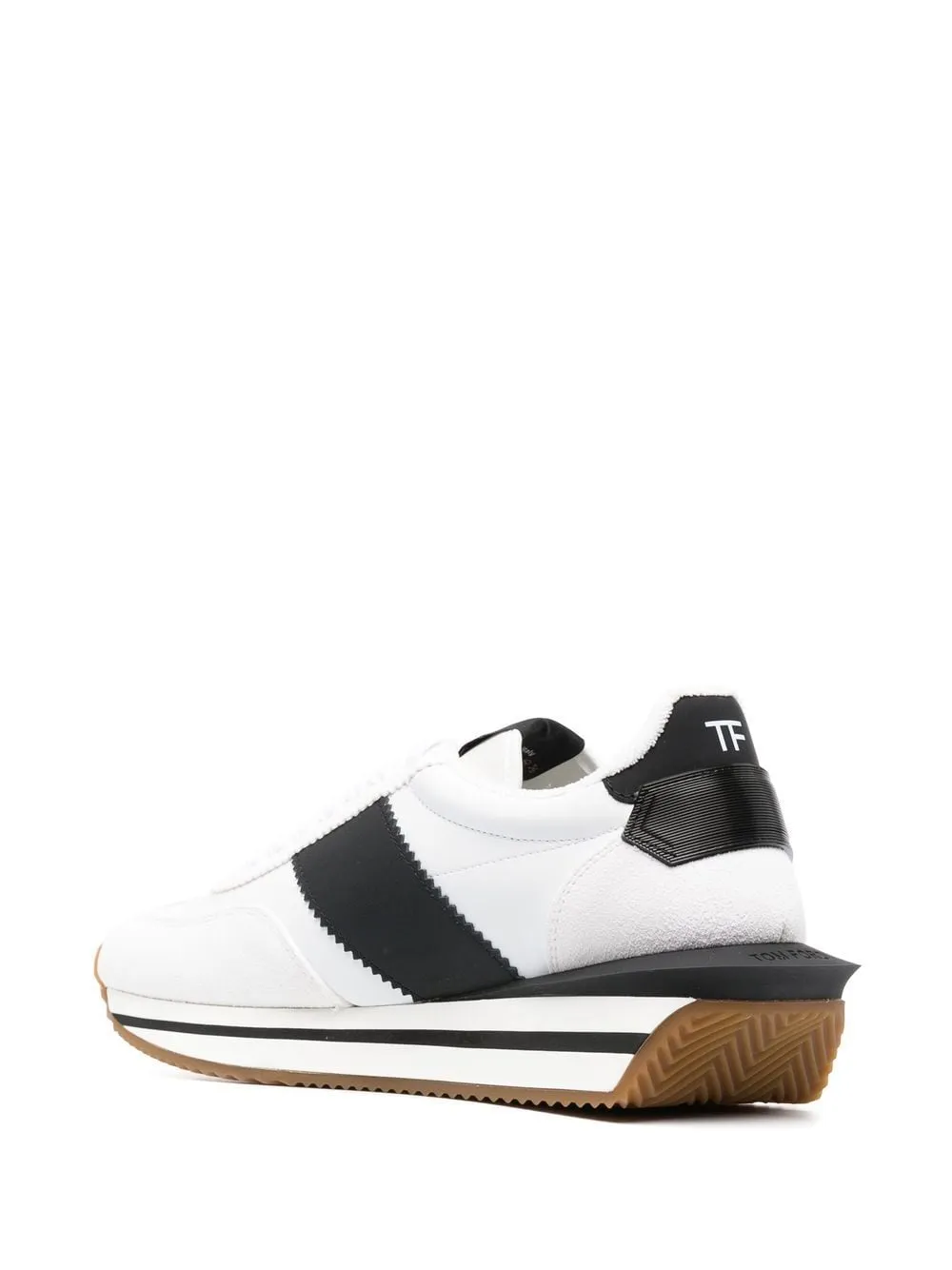 Tom Ford    Tom Ford James Suede And Technical Fabric Sneakers