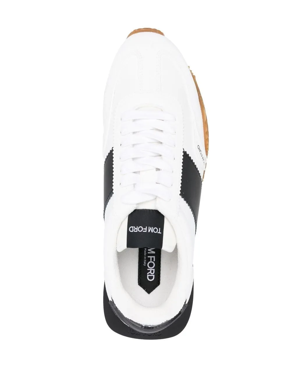 Tom Ford    Tom Ford James Suede And Technical Fabric Sneakers