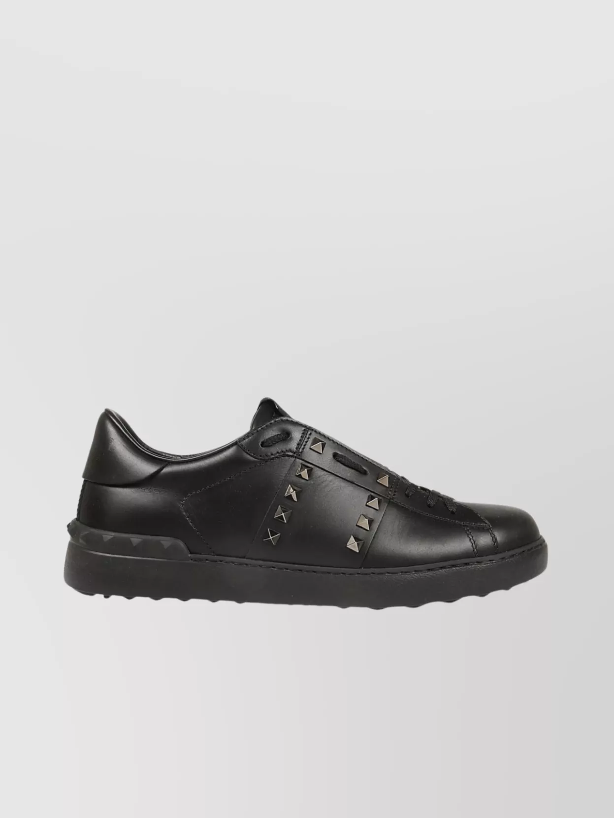 Valentino Garavani   Rockstud untitled studded leather sneakers