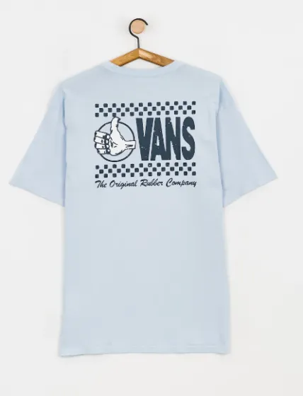 Vans 66 Thumbs Up Short Sleeve T-Shirt - Cashmere Blue