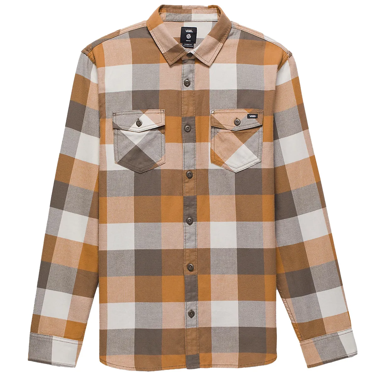 Vans Box Long Sleeve Button-Up Classic Flannel Shirt