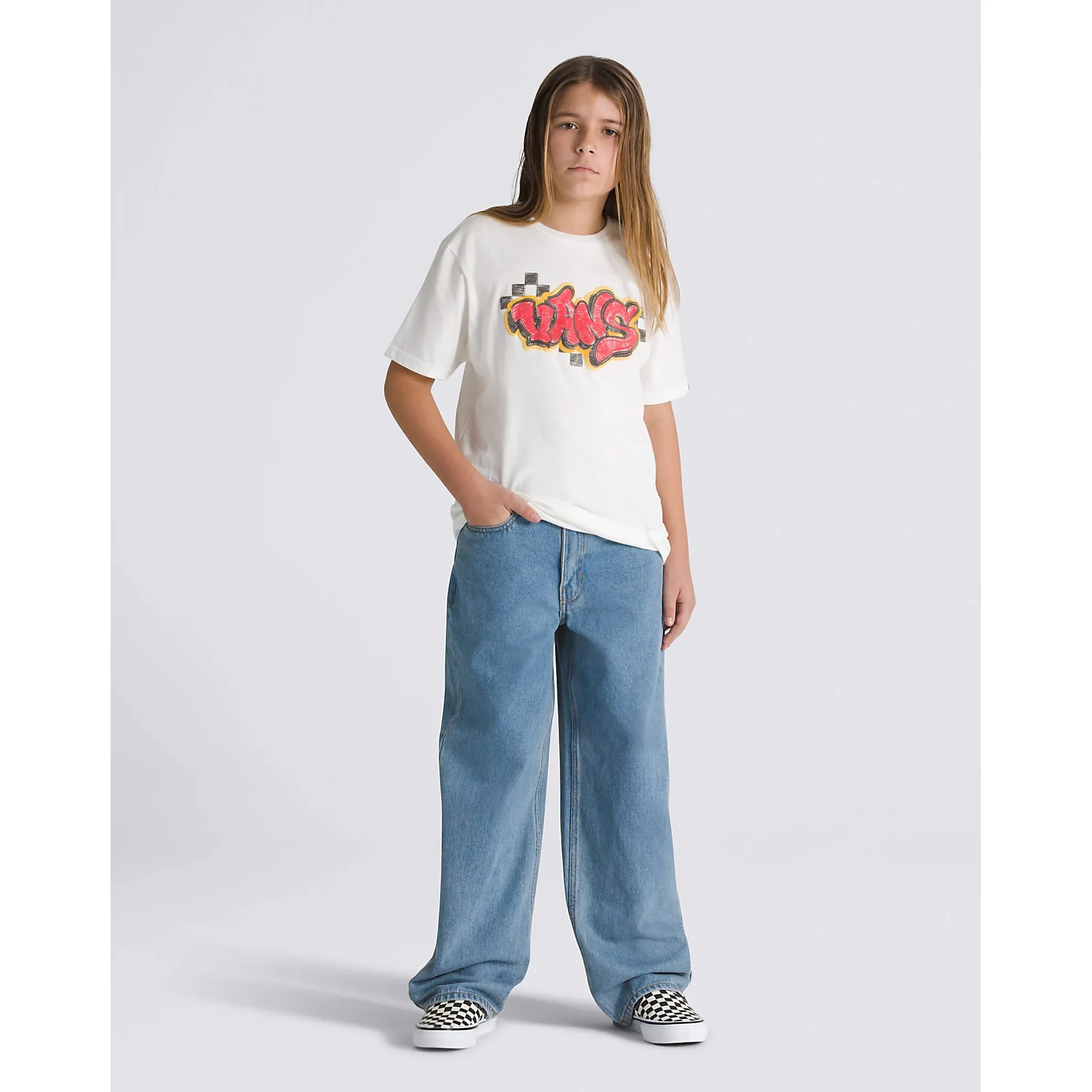 Vans Check 5 Baggy Jeans 8-16y  - Clement