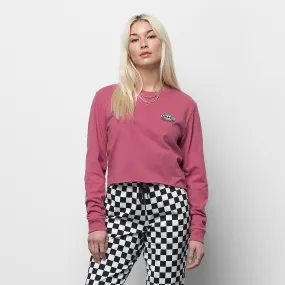 VANS DEEP ROOT LONG SLEEVE BFF CROP (VN0A7YUDBEL1)