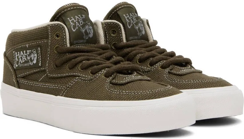 Vans Khaki Half Cab Cp Vr3 Lx Sneakers