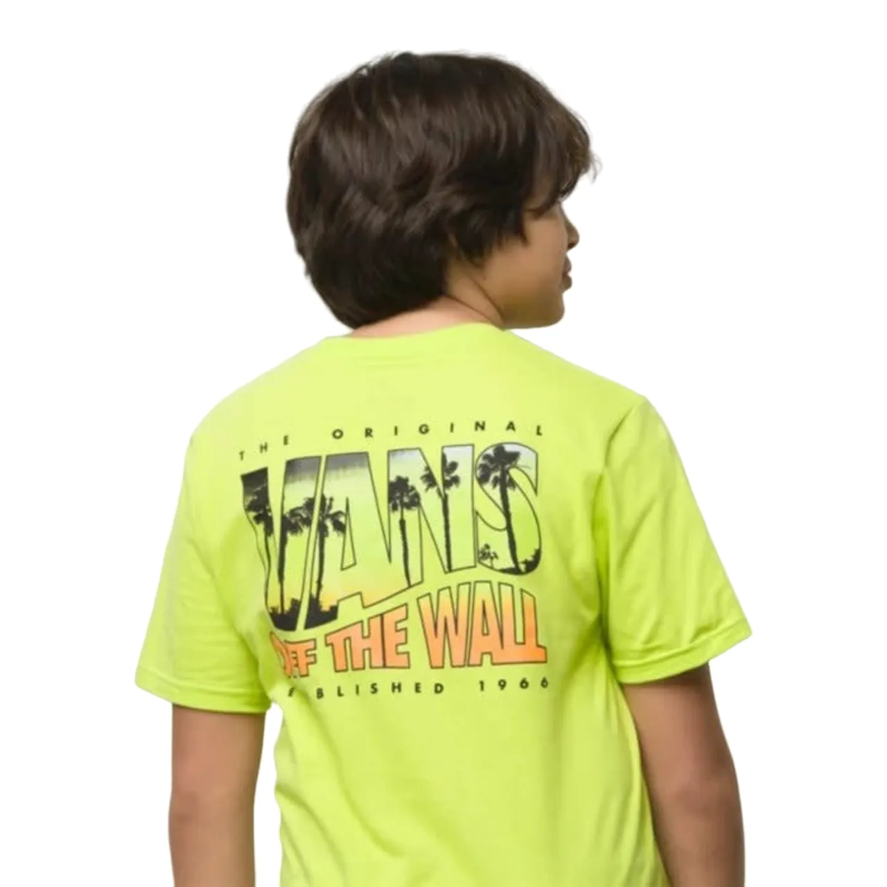 Vans Kids Palm Coaster SS T-Shirt - Bright Green