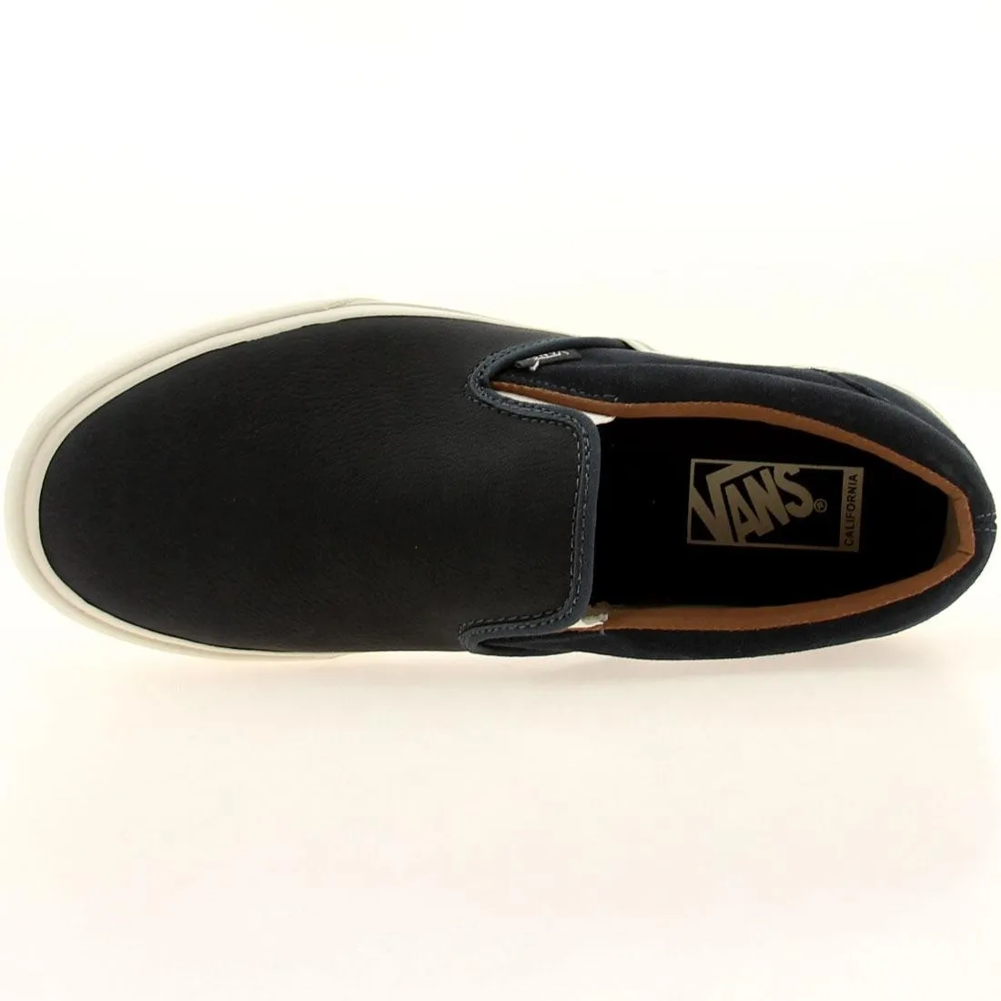 Vans Men Classic Slip On Ca Torino Leather (navy / dark slate)