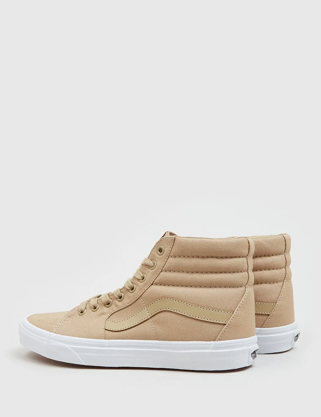 Vans SK8-Hi Trainers (Mono Canvas) - Khaki/True