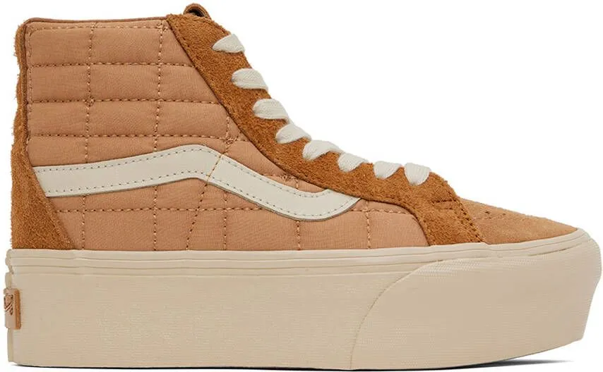 Vans Tan Joe Fresh Goods Edition Sk8-Hi Reissue Sneakers