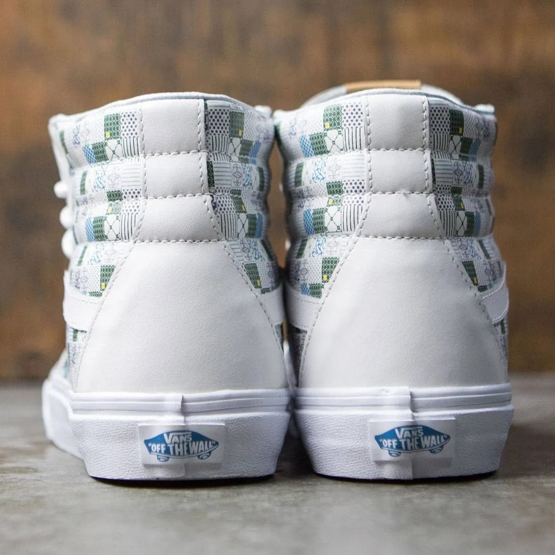 Vans Women Sk8-Hi Reissue DX - Tiles (white / leather / true white)