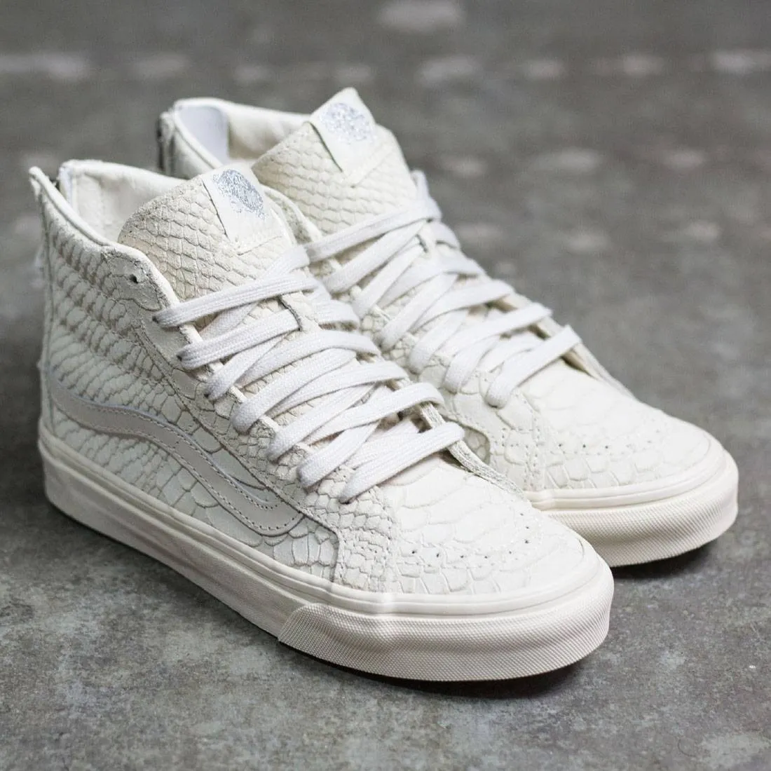 Vans Women SK8-Hi Slim Zip DX - Mono (gray / angora)