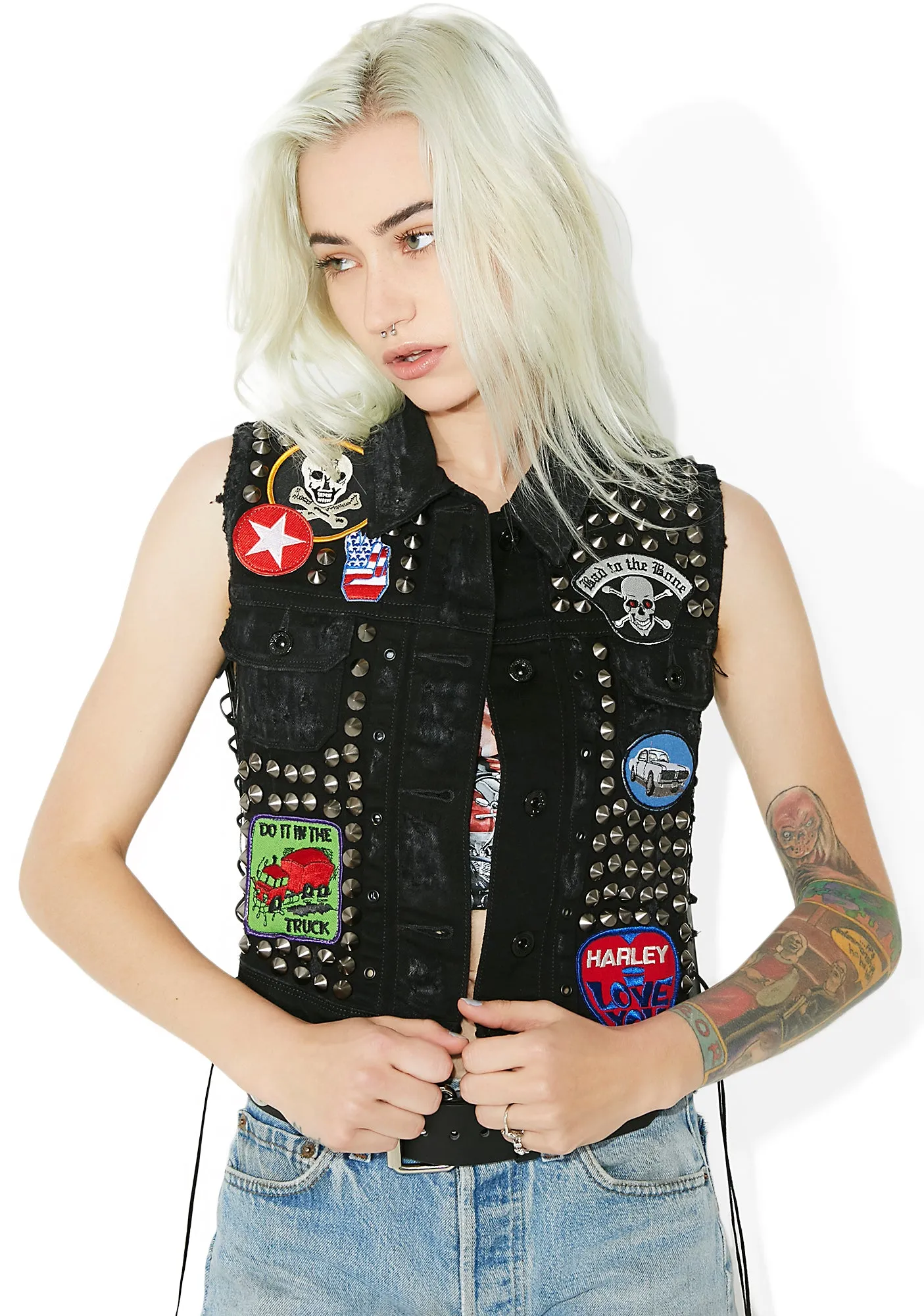 Vintage Deadstock Aces Of Space Vest-