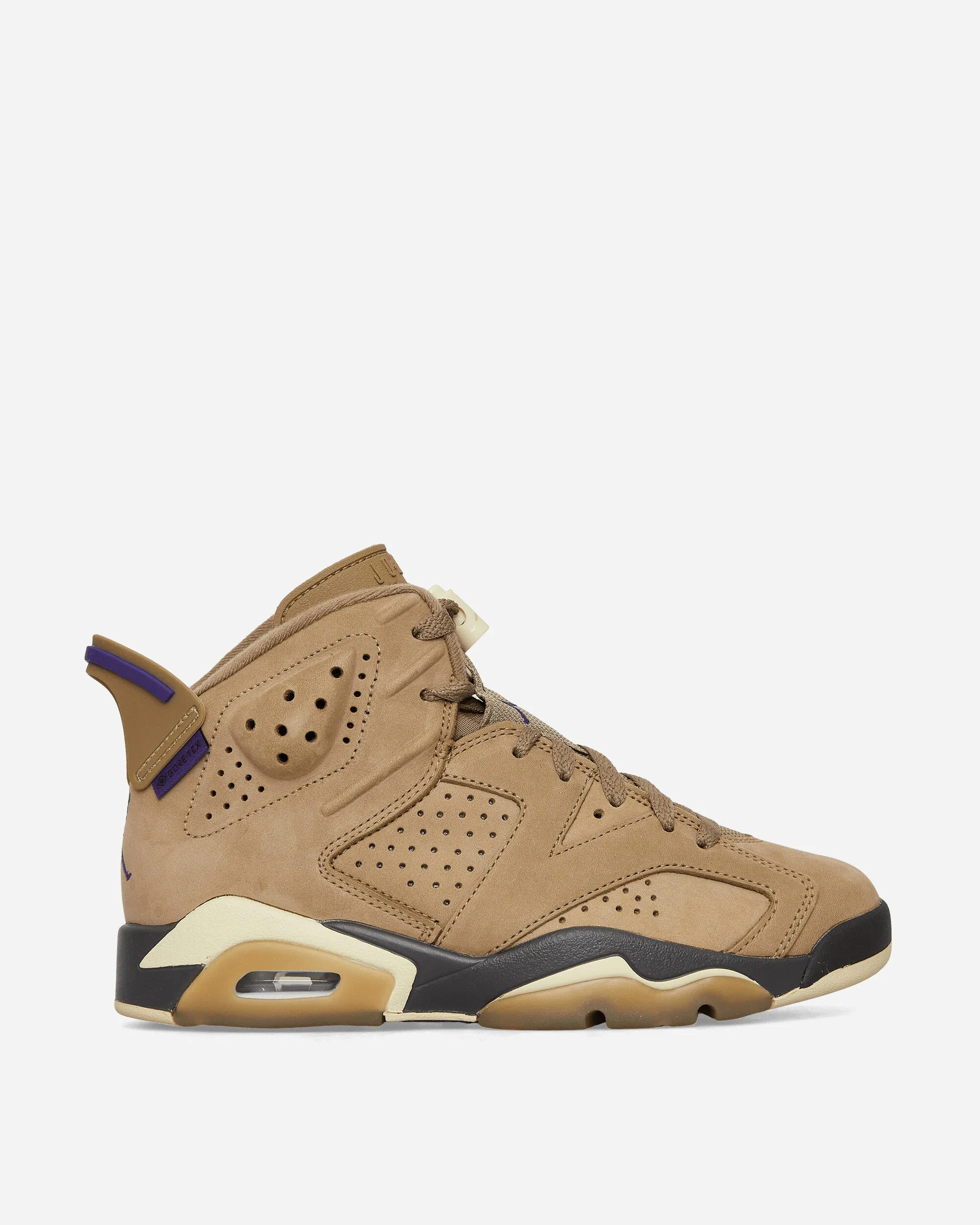 WMNS Air Jordan 6 GORE-TEX Sneakers Brown Kelp / Team Gold