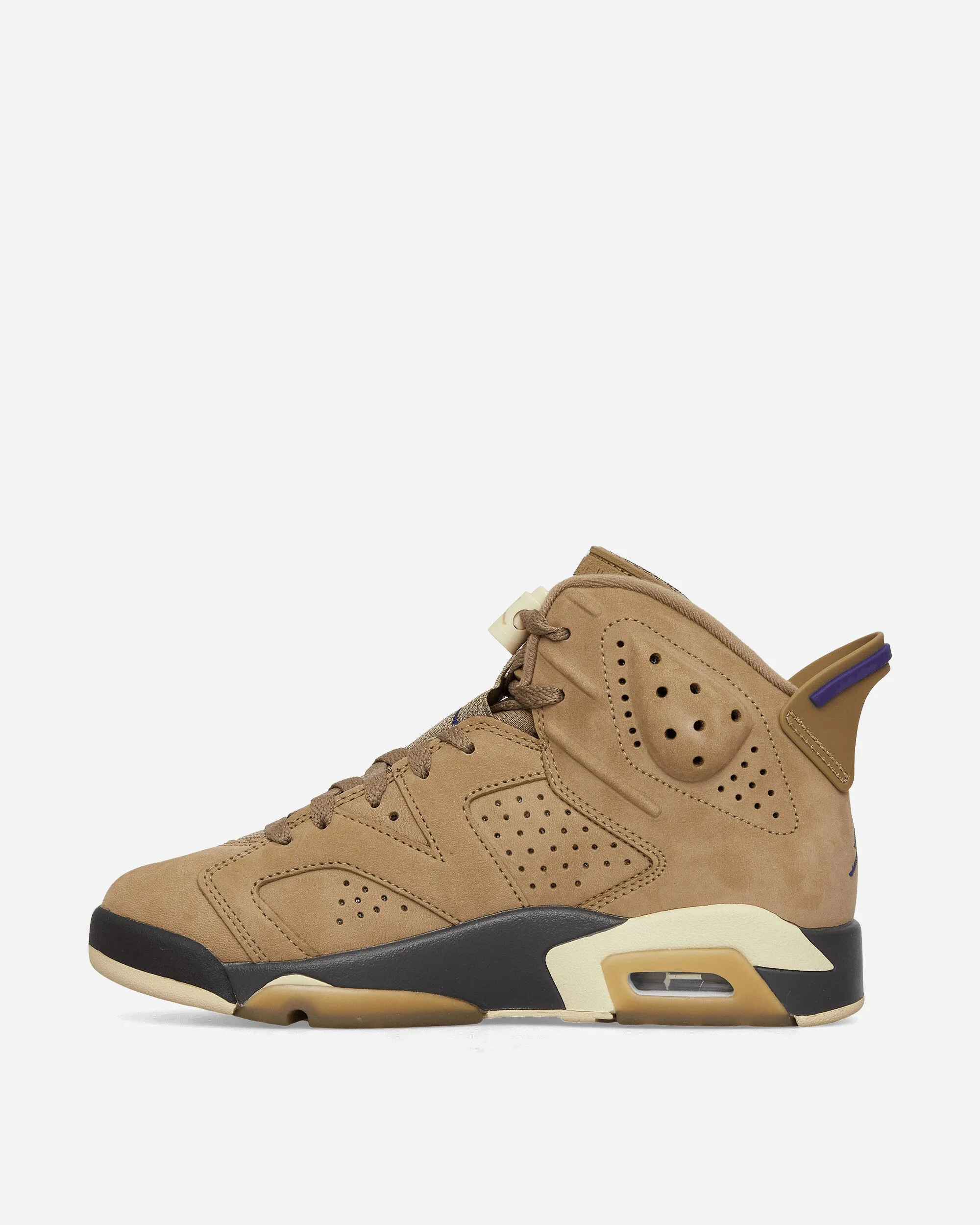 WMNS Air Jordan 6 GORE-TEX Sneakers Brown Kelp / Team Gold