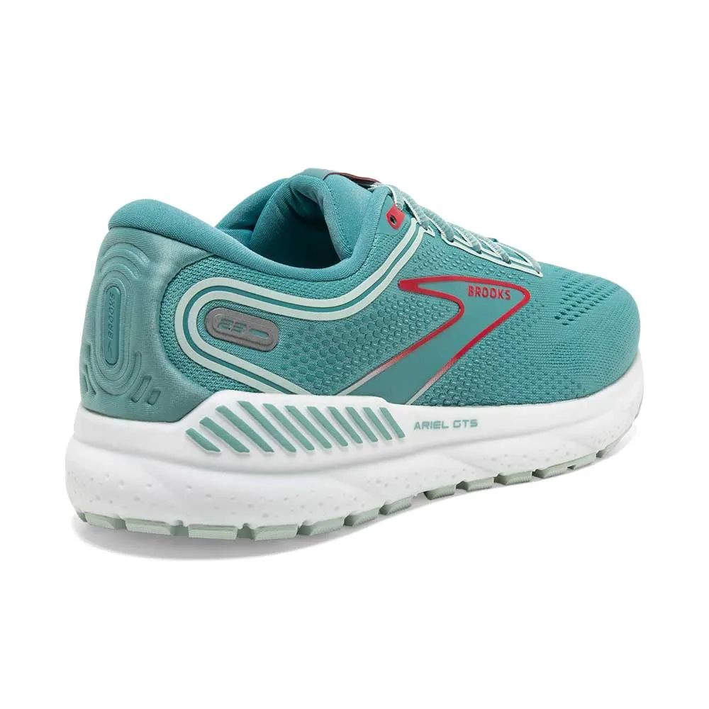 Women's Ariel GTS 23 Running Shoe - Nile Blue/Blue/Bittersweet - Regular (B)