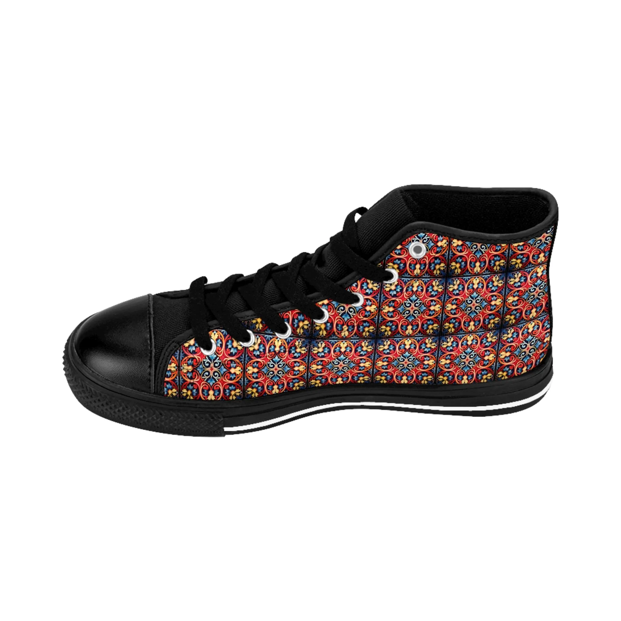 Women's Classic Refined Style High Sneakers. GB-000017Cde