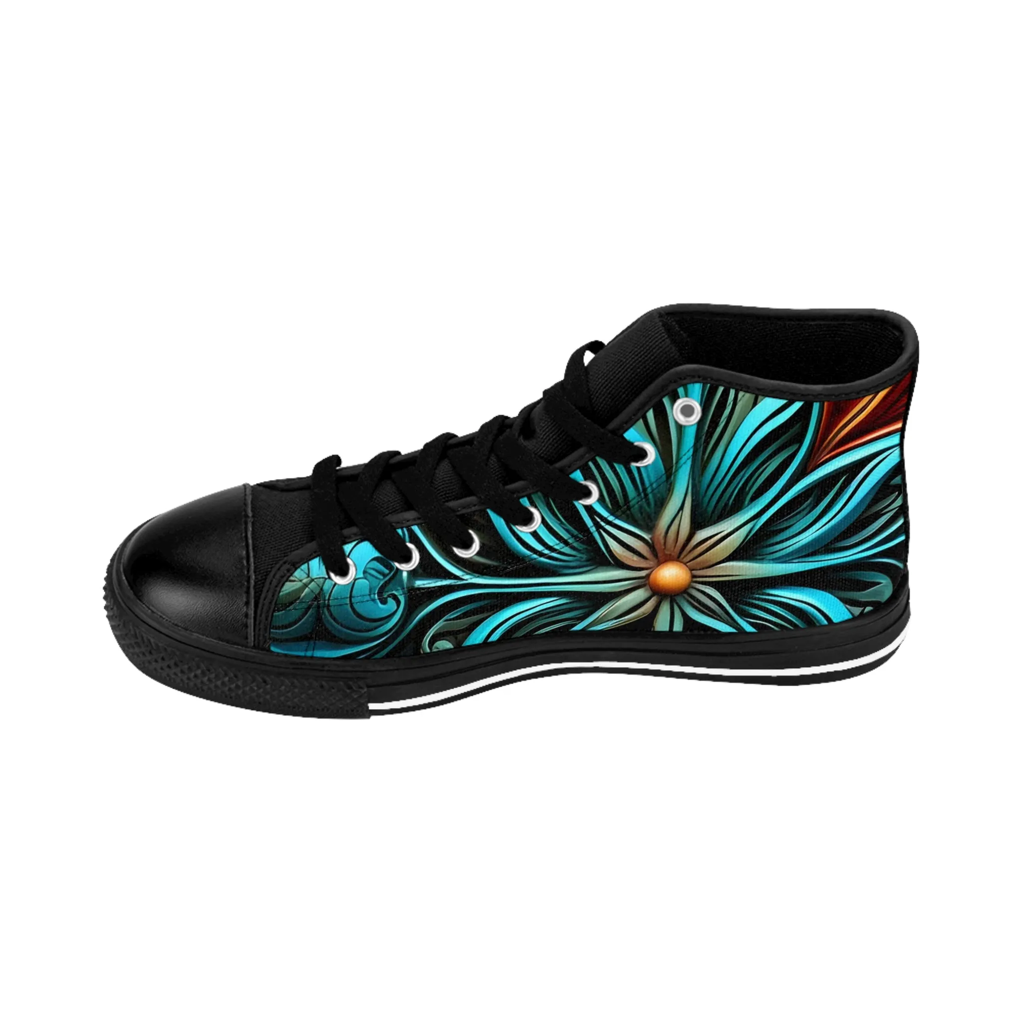 Women's Classic Urban Chic High Sneakers. GB-000018Cdfh