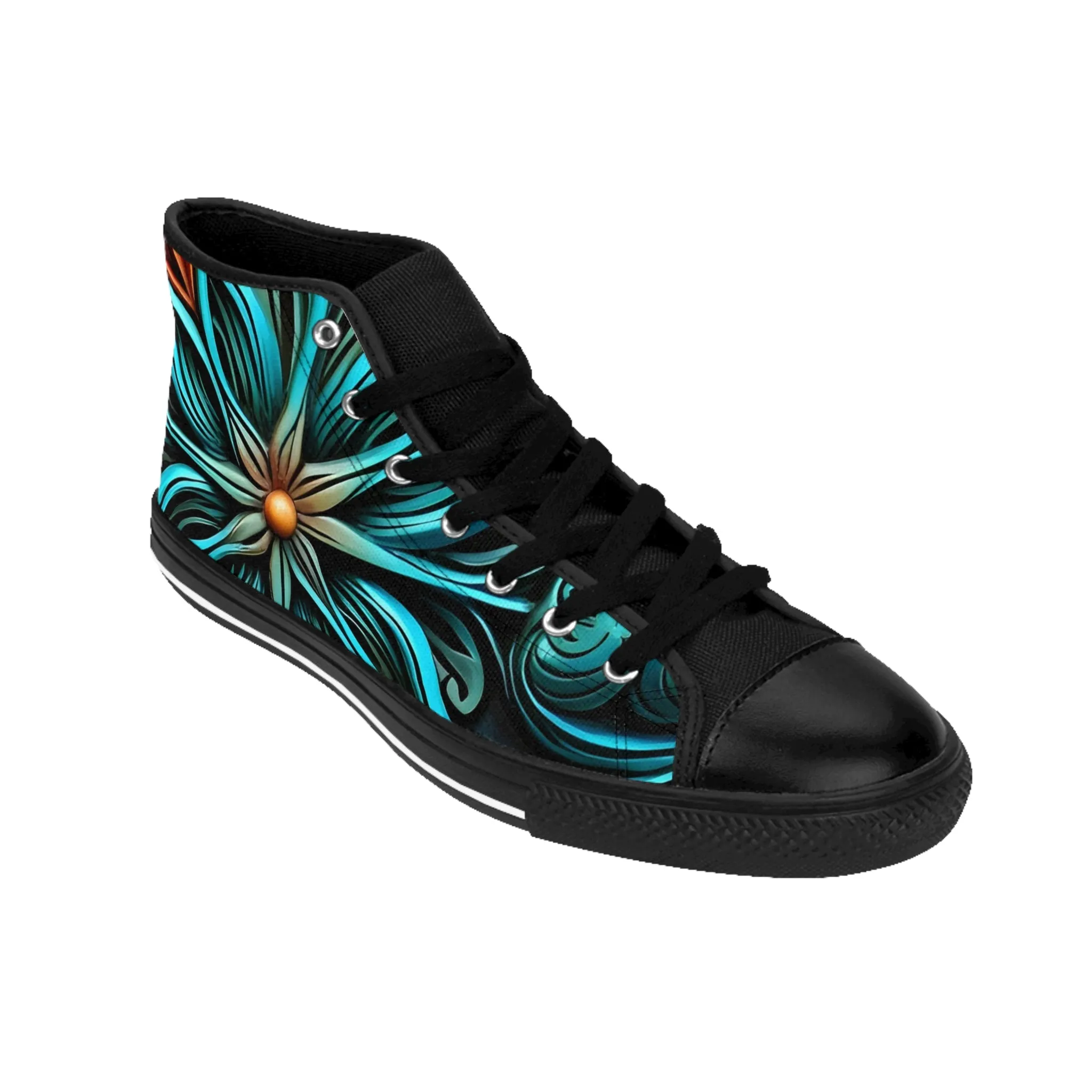 Women's Classic Urban Chic High Sneakers. GB-000018Cdfh