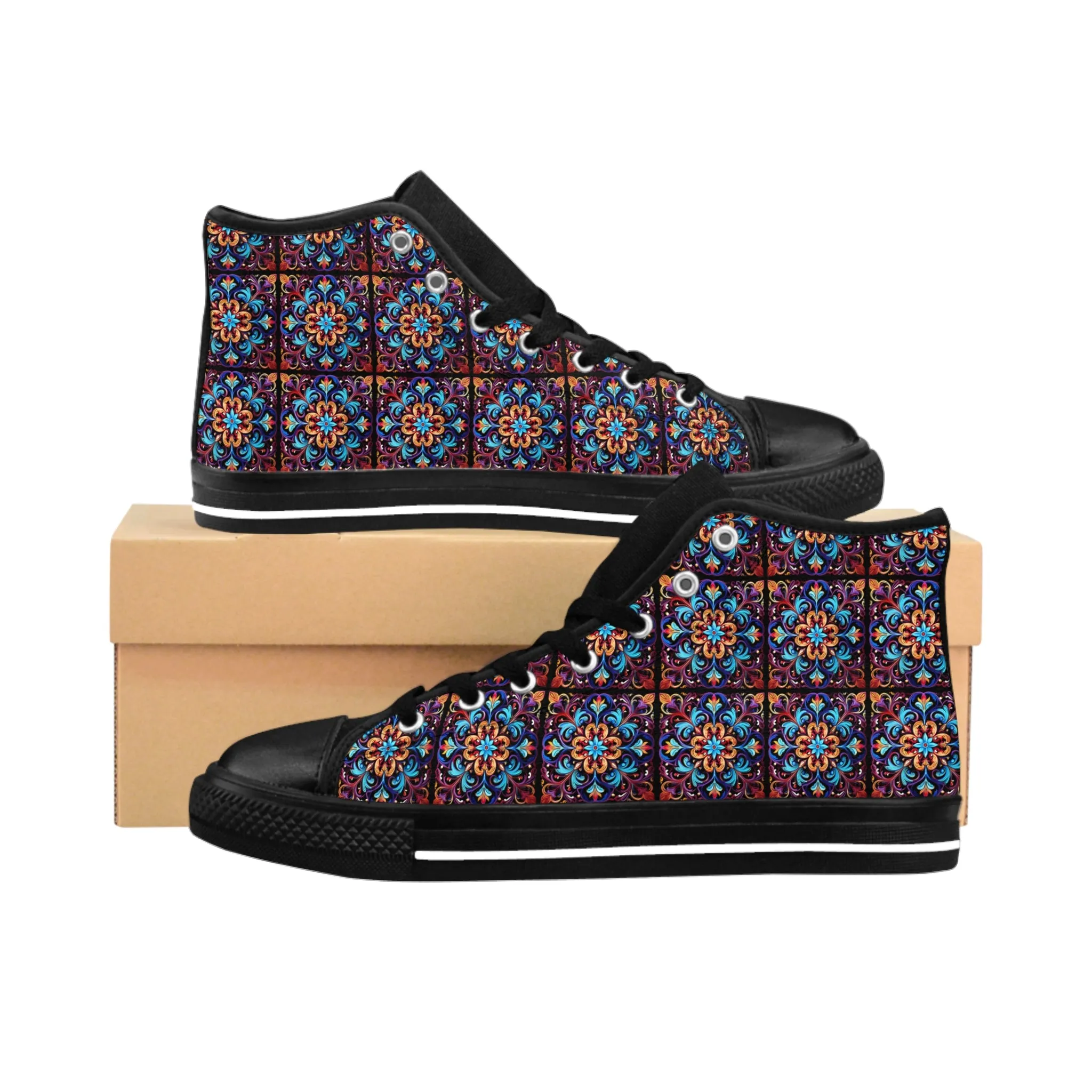 Women's Classic Urban Style High Sneakers. GB-000020Clo