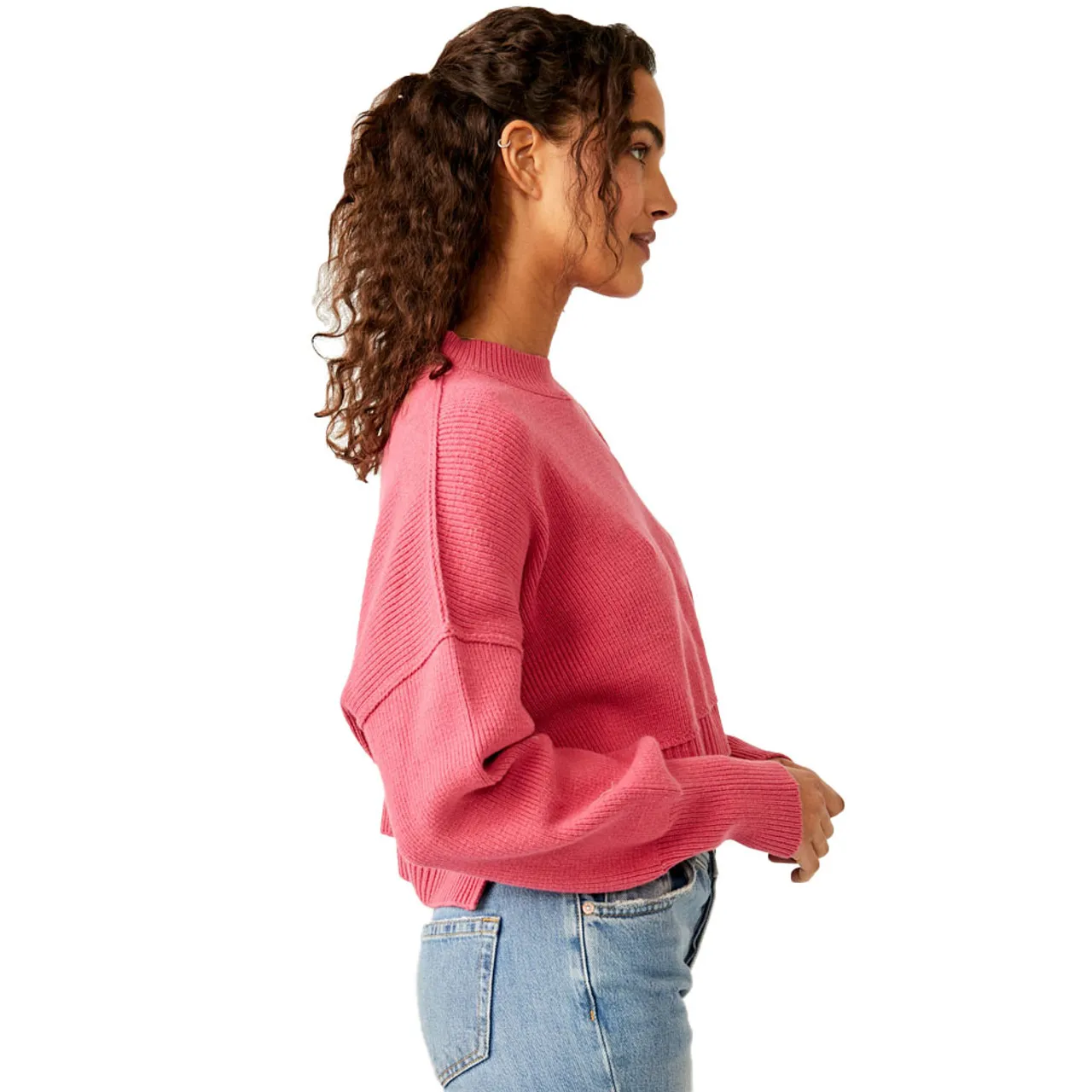 Women's Free People Easy Street Crop Pullover