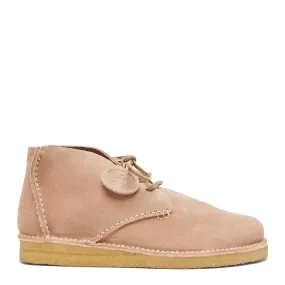 Yogi x Johnny Marr Glenn Suede Boot Nude Pink