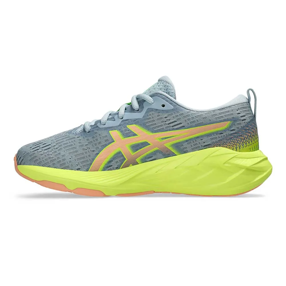 Youth Novablast 4 Running Shoe - Cool Grey/Bright Sunstone - Regular (D)