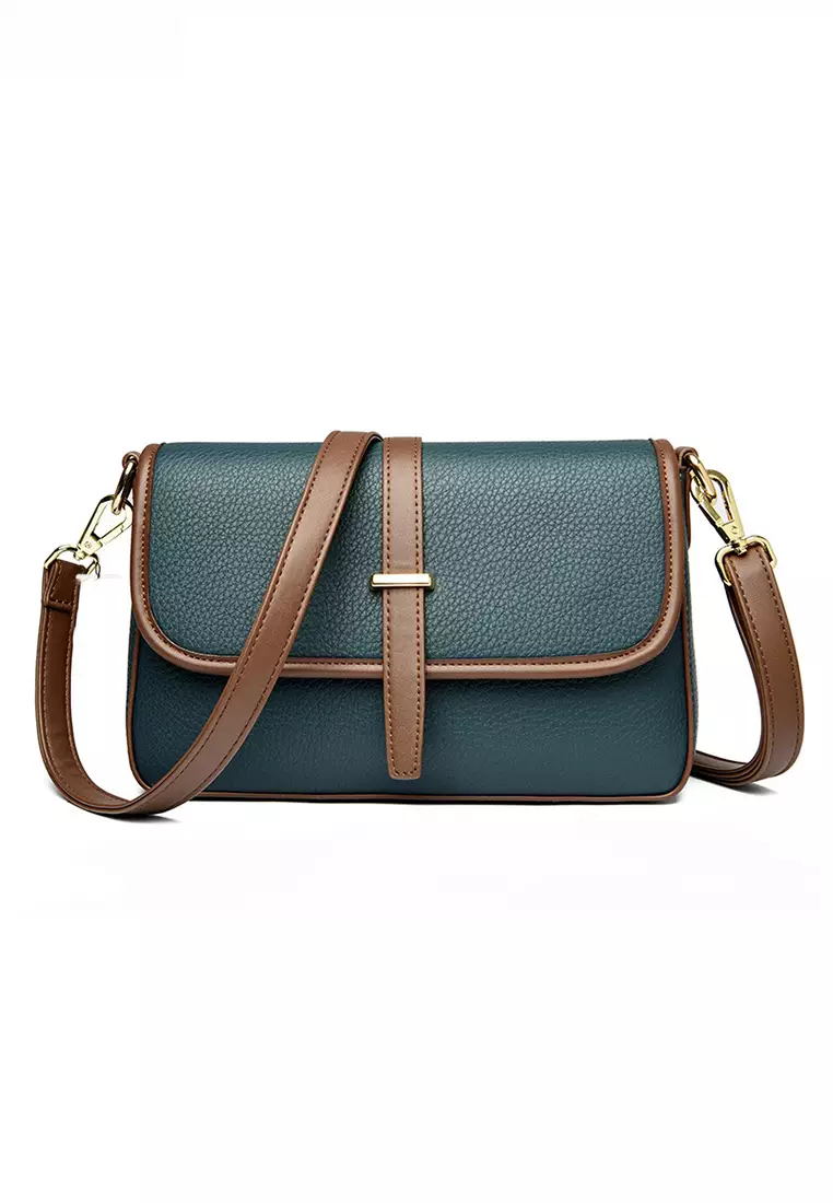 ZITIQUE Color -like imitation skin three -way shoulder bag