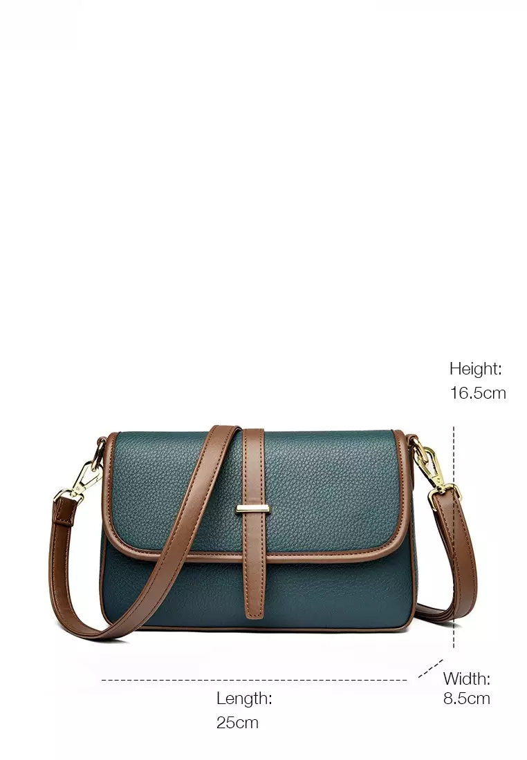 ZITIQUE Color -like imitation skin three -way shoulder bag